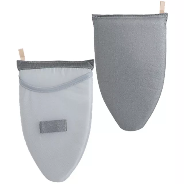 2 Pcs Handheld Ironing Board Elastic Cotton Garment Steamer Glove Mitts