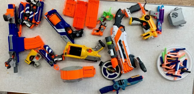 nerf gun bundle job lot