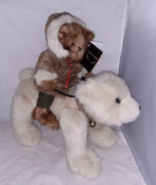 Bearington Christmas Bear Willy And Chilly 1572 New With Tags 12 Inch Polar Bear