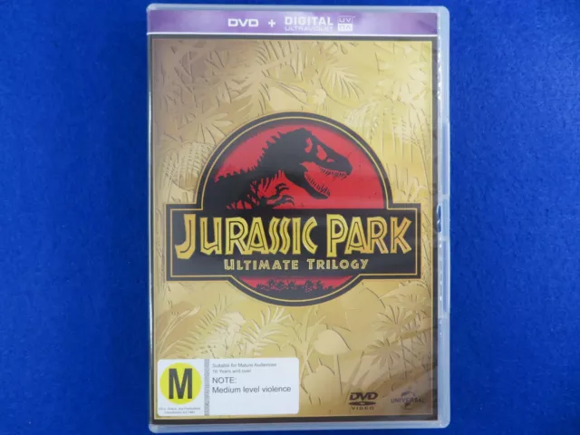 Jurassic Park Ultimate Trilogy - DVD - Region 4 - Fast Postage !!