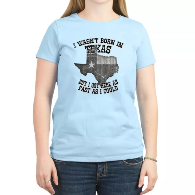 CafePress Texas Women's Light T Shirt Crew Neck Tee (652515143)