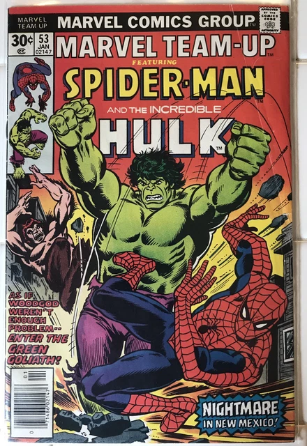 Marvel Team-Up Vol 1 #53 Newsstand 1st John Byrne X-Men Art 1977 FN+ Spider-Man