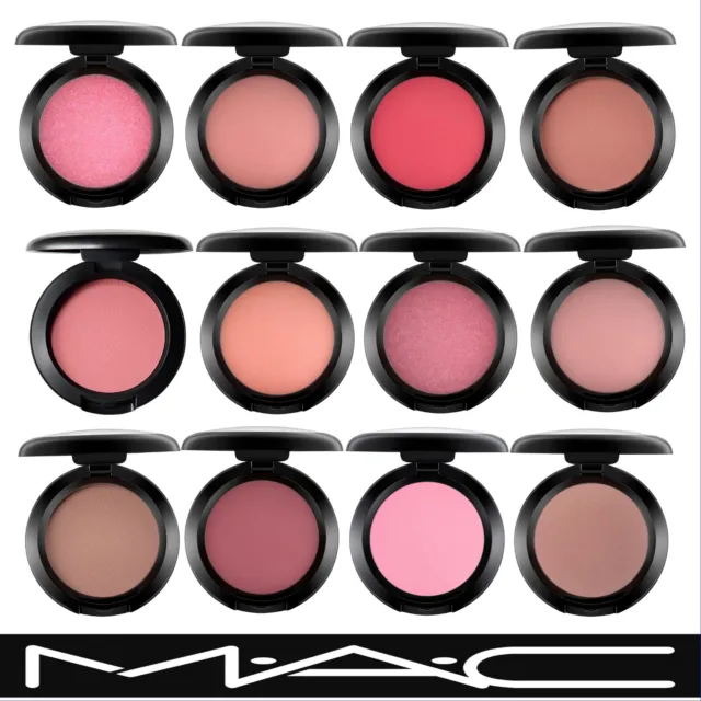 MAC POWDER BLUSH  12 Shade 6g Mineralize Matte Blush Sheertone Shimmer Blusher