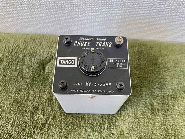 【TANGOトランス】CHOKE TRANS MC-5-250D TANGO MC-5-250D CHOKE Transformer Japan Rare Single Unit