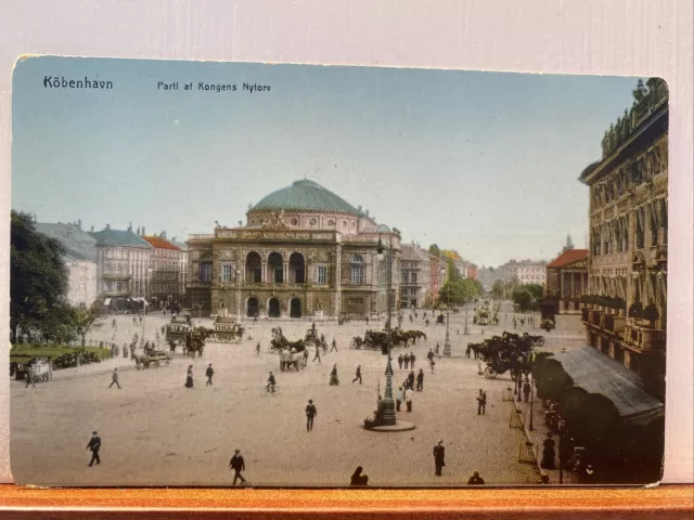 Vintage Postcard. Kobenhavn Parli af Kongens Nytorv Denmark PC122