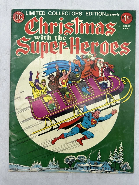 Limited Collectors' Edition C-43 Christmas with the Super-Heroes DC Comics 1976