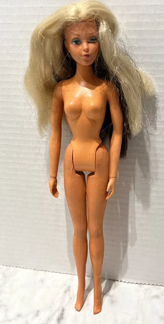 Vintage Ideal 1975 Tiffany Tuesday Taylor Doll Hair Changes Color 11.5 Hong Kong