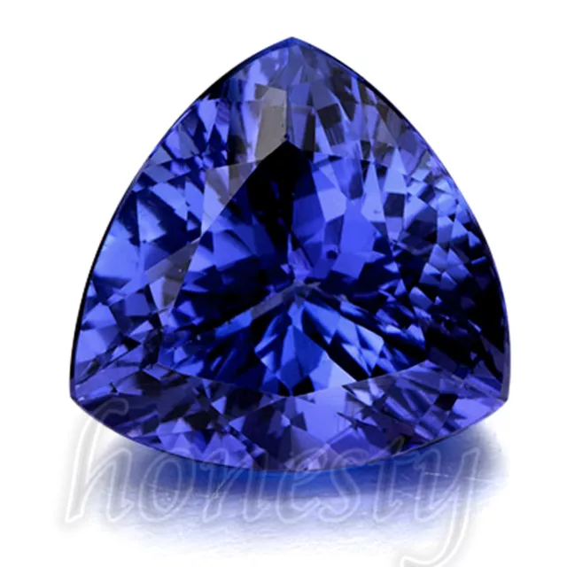 Beautiful Blue Tanzanite AAA 10mm Stunning Trillion Cut Loose Gemstone 6.20ct