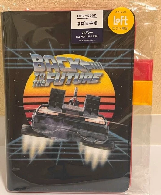 HOBONICHI 2024 BACK to the Future Time Machine cover A5 Cousin Planner