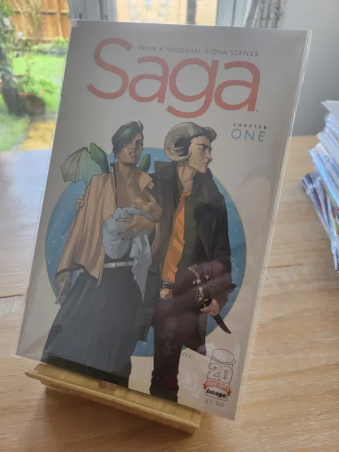 Saga - Issue # 1 - Image Comics - 1st Print - Vaughan & Staples - RARE