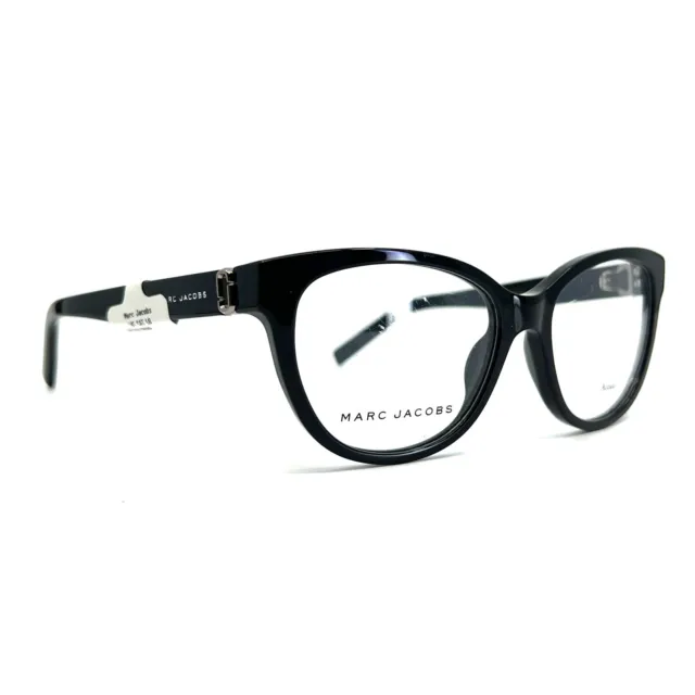 Marc Jacobs MARC 115 807 Eyeglasses Frames Black Cat Eye Full Rim 53-17-135