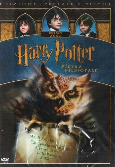 HARRY POTTER E La Pietra Filosofale (2001) 2-DVD Edizione Speciale EUR