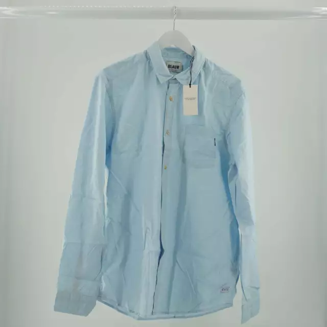 Scotch & Soda Blue Casual Men's Shirt  - Size L