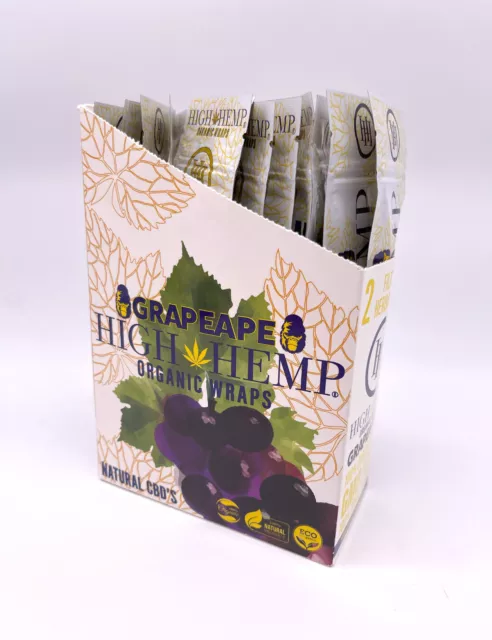 High Hemp Organic Rolling Papers (Grape Ape)