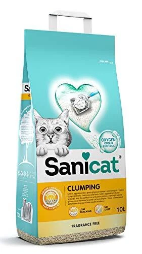 Agrupamiento sin perfume arena gruesa para patas y pisos limpios Absorbencia 10L