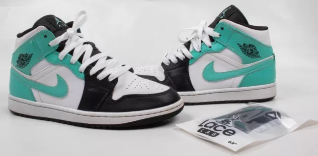 2021 Nike Air Jordan 1 Mid "Tropical Twist / Igloo" Men's Size 8 US (554724-132)