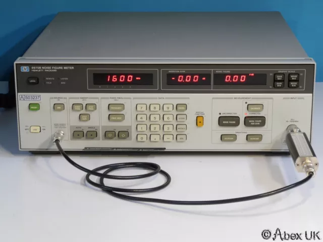 HP (Agilent) 8970B Noise Figure Meter 10MHz - 1.6GHz GPIB (2)