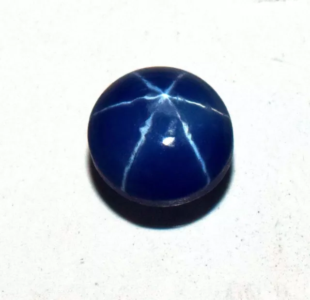 Lab Created Blue Star Sapphire 1.80  Certified Oval Cut Loose Gemstone For Ring