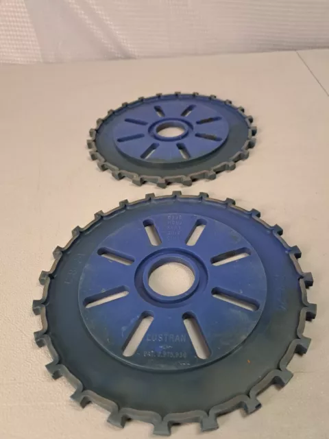 Lot of 2  Lustran C8-24 Plastic IH / International Planter Plates