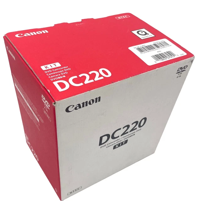 EMPTY BOX ONLY for DC220 DVD Camcorder Kit
