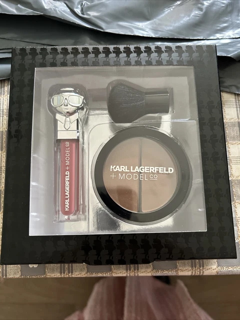 Juego de regalo de maquillaje de belleza de lujo Karl Lagerfeld