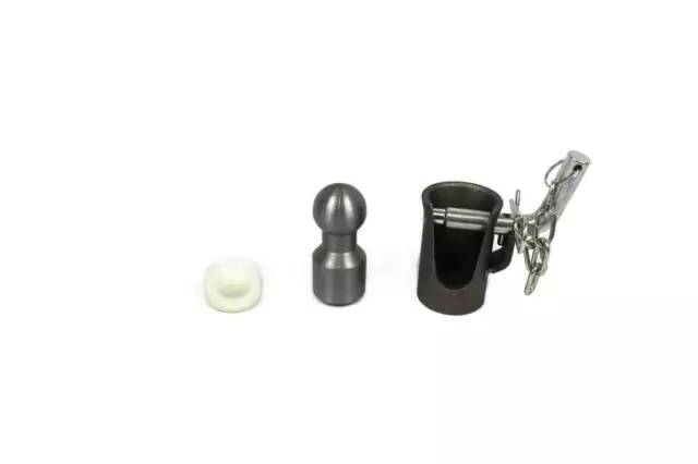 Cuscinetto ribaltabile a sfera Ø43 mm set tipo 2 per rimorchio ribaltabile tre lati con bulloni