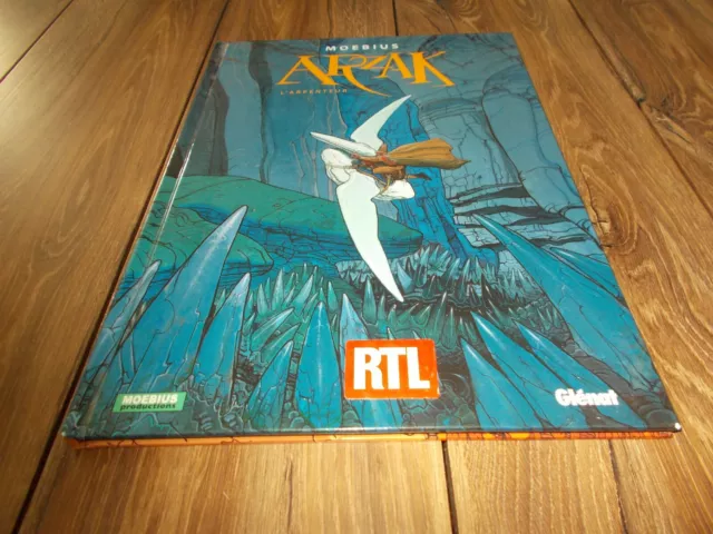 Bd Moebius / Arzak - L'arpenteur  / Premiere Edition Couleurs / Glenat  Be