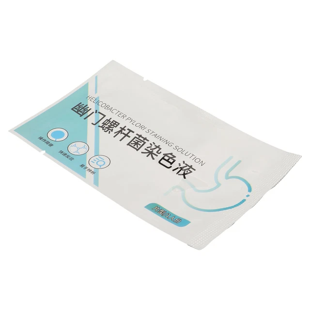 10 Pcs Helicobacter Pylori Test Papier Halitose Accueil Voyage H Pylori Carte De