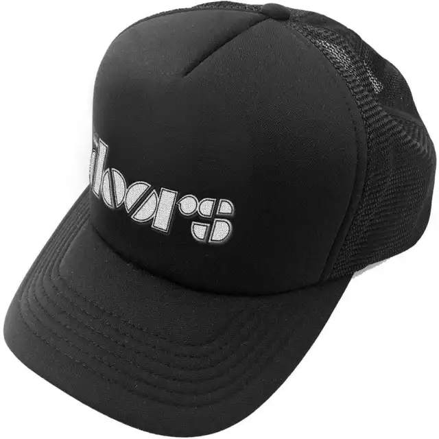 Doors - Logo Mesh Back - Adjustable Black Trucker Cap