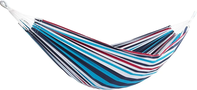 Vivere Brazilian Style Double Hammock, Denim (BRAZ212)