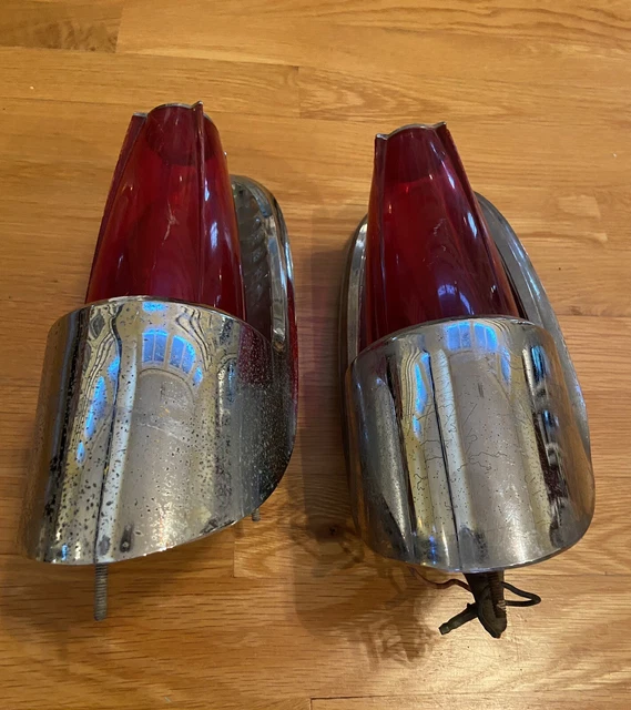 1962 Mercury Monterey Original / Custom Tail Light Pair 3
