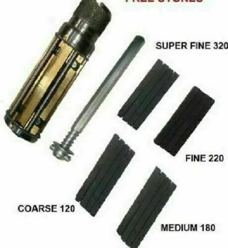 Cylinder Engine Hone Kit - 2.5" to 5.5" Honing Machine + 4Set Honing Stones...