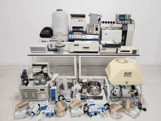 Lot Revendeur De Divers Utilisé Laboratoire Articles - Centrifuges, Tennis,