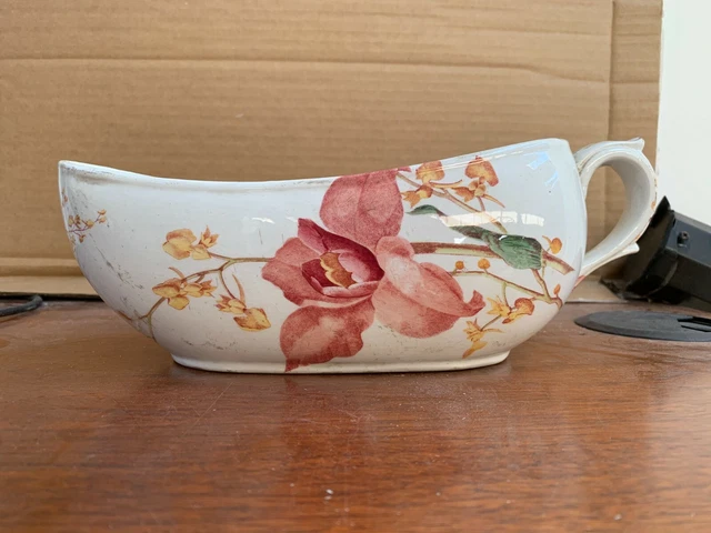 POT DE CHAMBRE bourdaloue orchidees K.G Luneville EUR 57,55 - PicClick FR