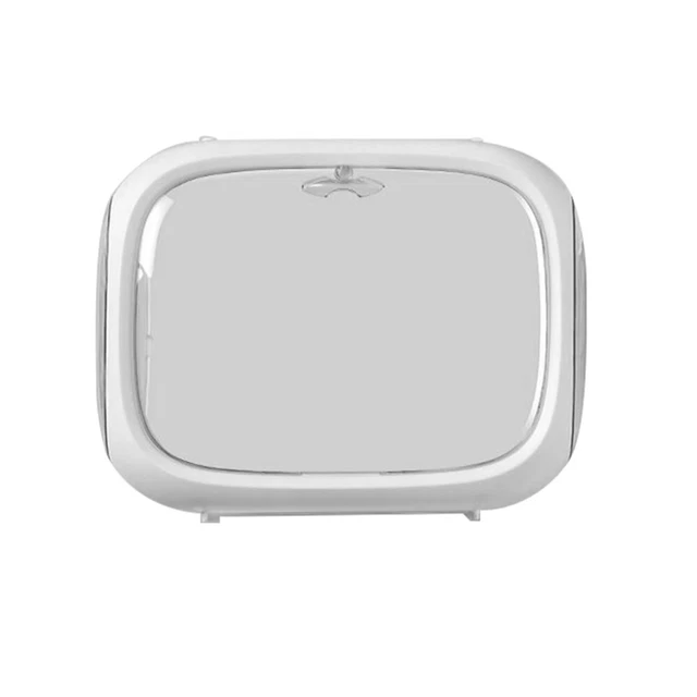 Vitrine De Rangement Transparente Qirc Pour Figurines - Anti-Poussière - Rotative - Modèle Q4268