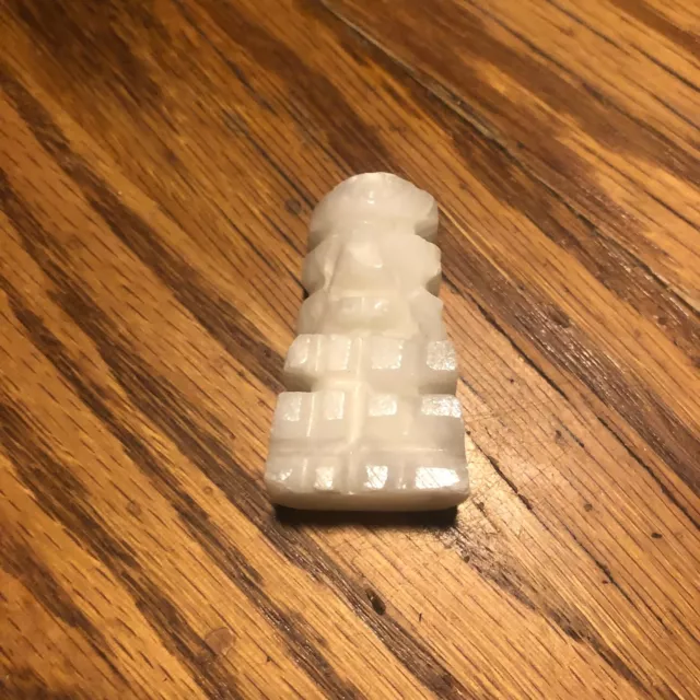 White Onyx Aztec Replacement Chess Piece Pawn