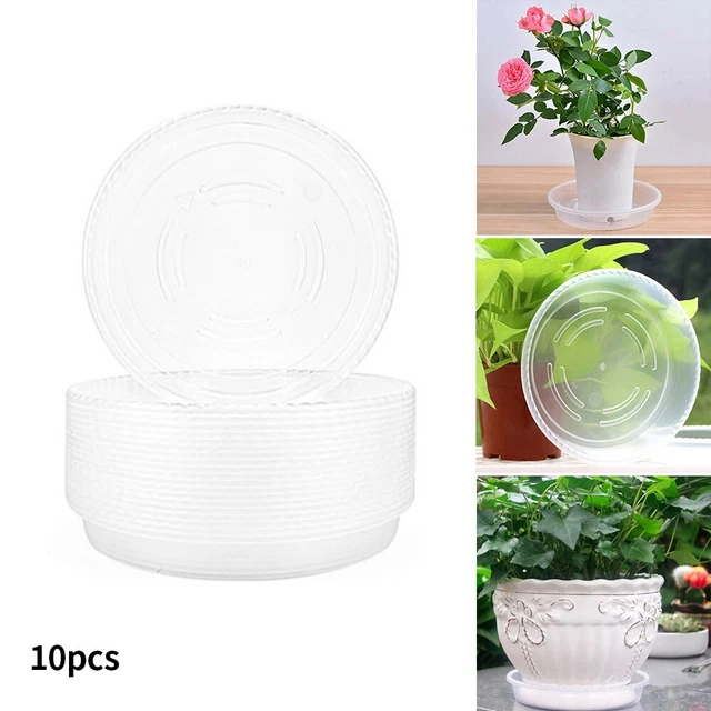 Plateau durable pour soucoupe plante en plastique robuste pour base pot de fleur