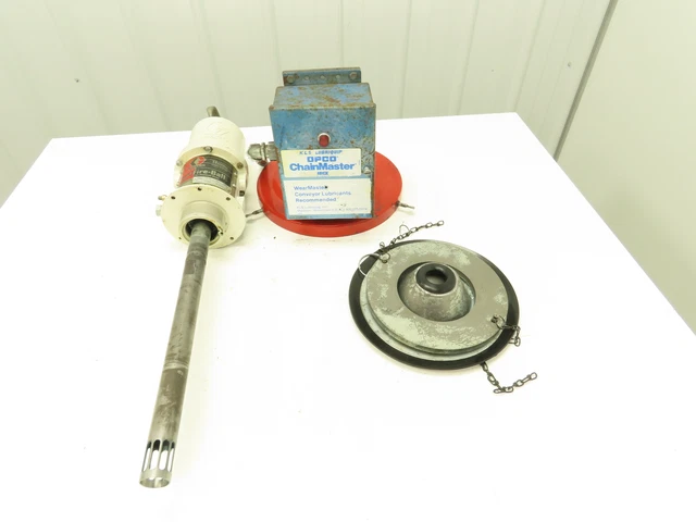 Graco Fire-Ball Pneumatic Grease Pump 35lb-70lb Bucket 50:1 Ratio 206404 207609