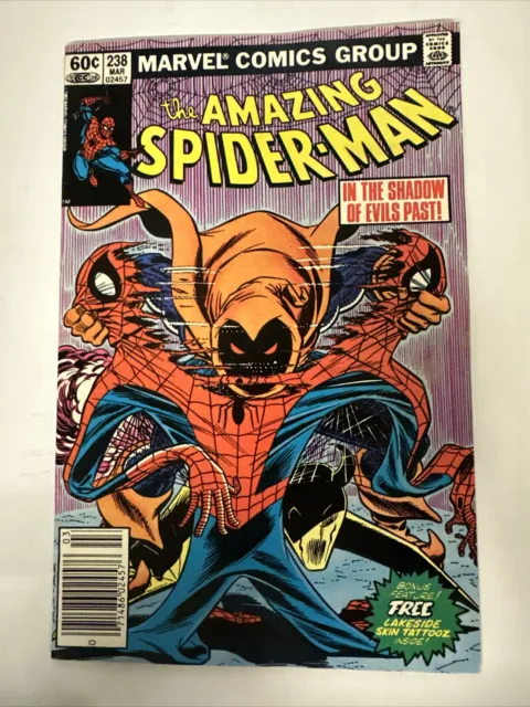 Amazing Spider-Man #238 1983 No Tattoos Key 1st App Hobgoblin nice cover