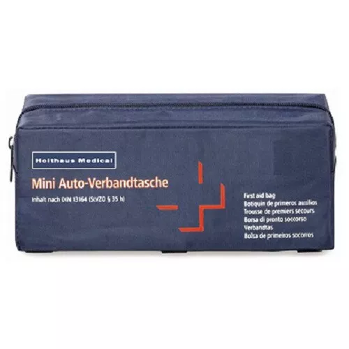 Holthaus Mini Auto-Verbandtasche - Inhalt nach DIN 13 164