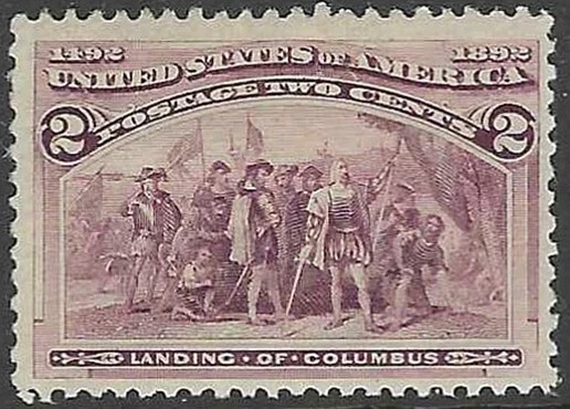SC#231 - 2c Columbian Exposition MNH (231-11)