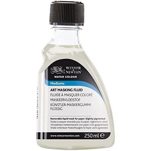 Winsor & Newton Aquarell Kunst Maskierungsflüssigkeit - 250ml (3039759) GROSSFLASCHE!