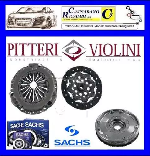 Kit Frizione + Volano Sachs Audi A 4 A6 Passat 1.9 Tdi 85/96 Kw