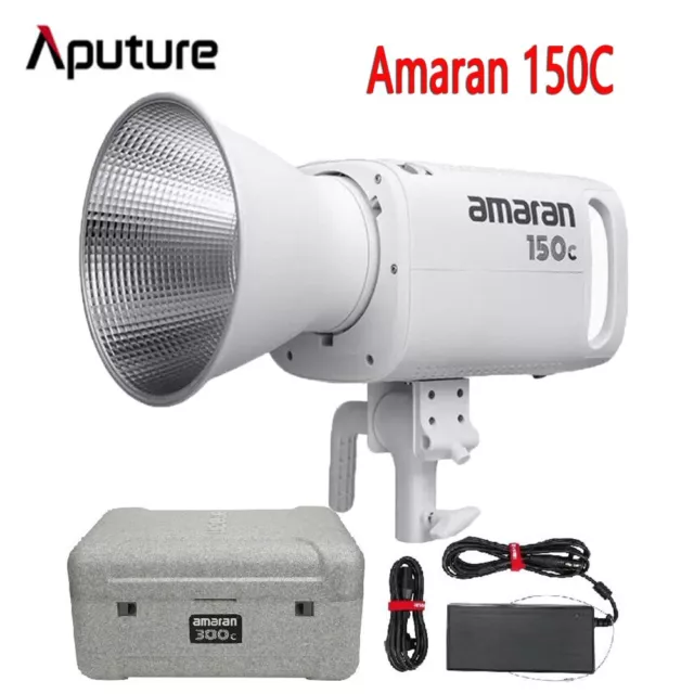 Luz de vídeo LED Aputure Amaran 150c 150W RGBWW Bowens 2500K-7500K control de aplicación
