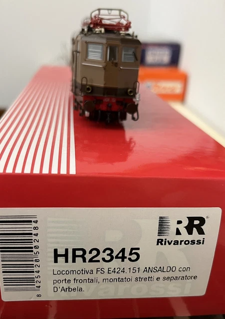 RIVAROSSI ART. HR 2345 Locomotiva E.424.151 FS. Epoca III. EUR 149,00 ...