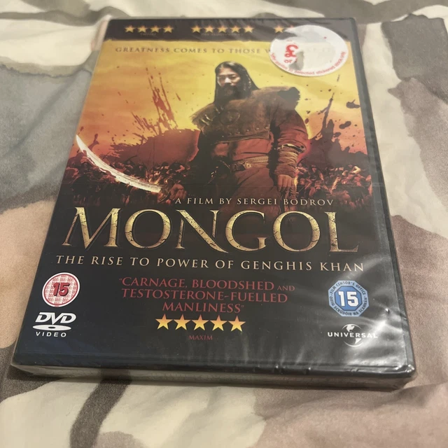 MONGOL THE RISE To Power Of Genghis KhanDvdRegion 2 New/Sealed £3.91 PicClick UK