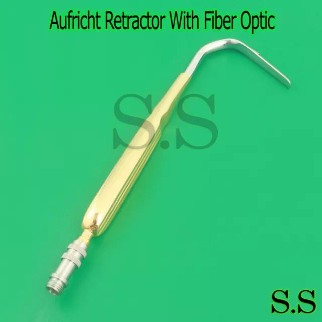 Aufricht Retractor With Fiber Optic 20cm,BST-035