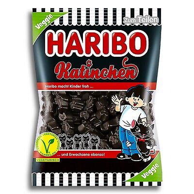 HARIBO - Katinchen / Végétarien Réglisse Chats