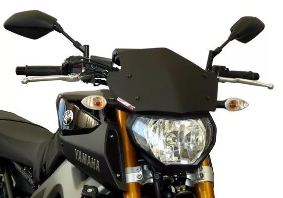 Fabbri Cupolino Parabrezza Basso Yx162Dd Nero Monosatinato Yamaha Mt 09 900 2013