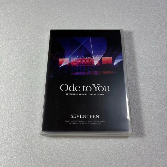 SEVENTEEN ODE TO You Bluray Japan Joshua Unplayed Concert Tour